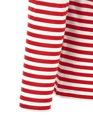 Comme Des Garçons Play Weißes Baumwoll-T-Shirt