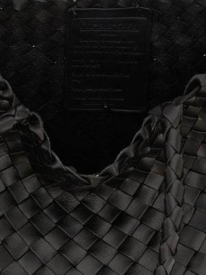 Dragon Diffusion Schwarze Kalbsleder-Schultertasche