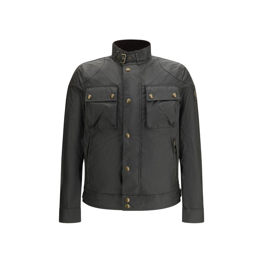 Belstaff Zweifarbiger Baumwollmantel
