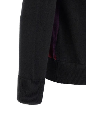 Ballantyne Schwarzer Kaschmir-Cardigan