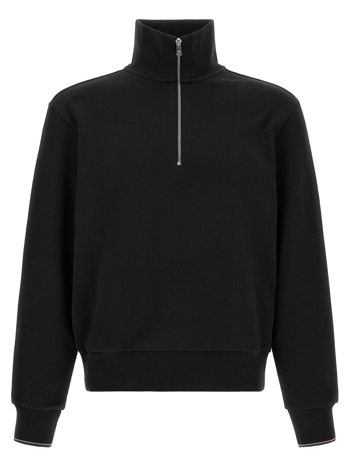 Hugo Boss Schwarzer Baumwoll-Sweatshirt