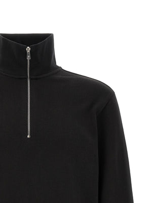 Hugo Boss Schwarzer Baumwoll-Sweatshirt