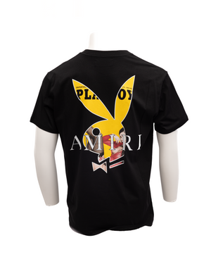 Amiri Schwarzes Baumwoll-T-Shirt