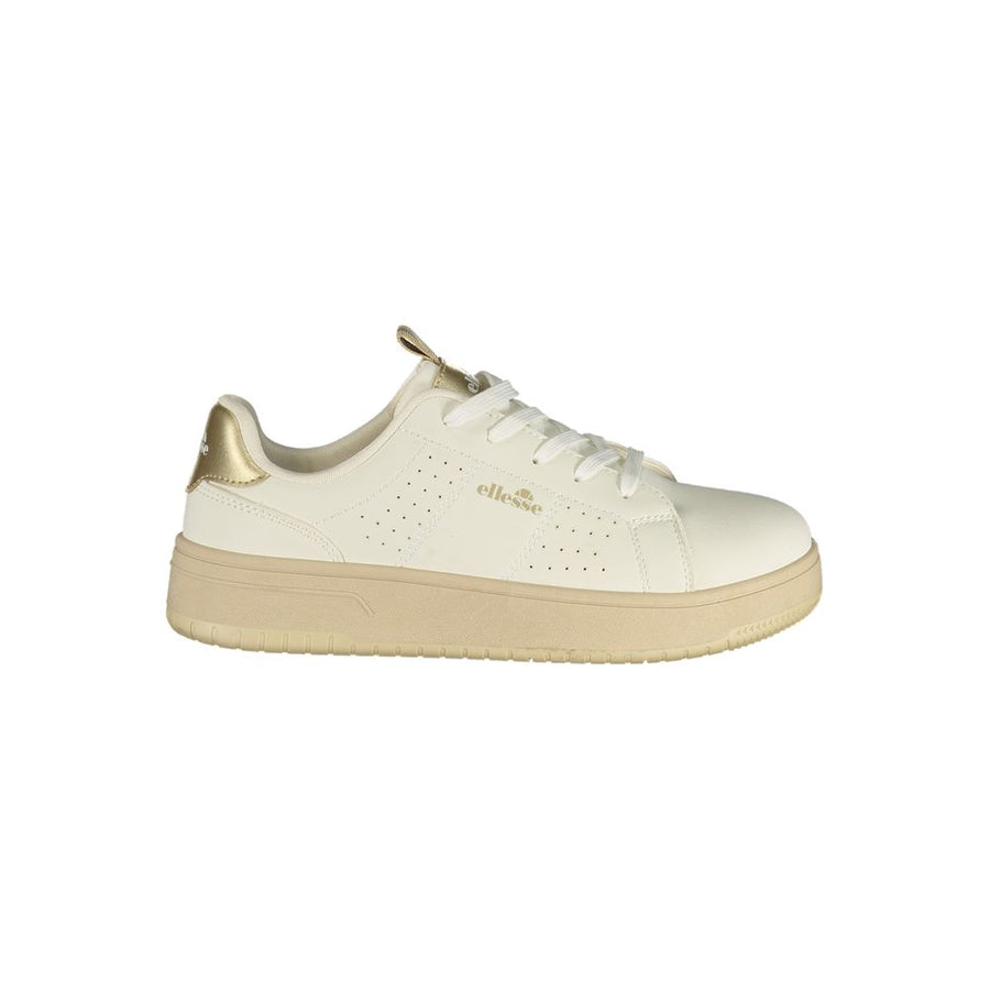 Ellesse Bianco Polyurethane Damensneaker