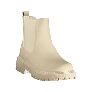 U.S. POLO ASSN. Beige Polyurethane Damen-Stiefeletten