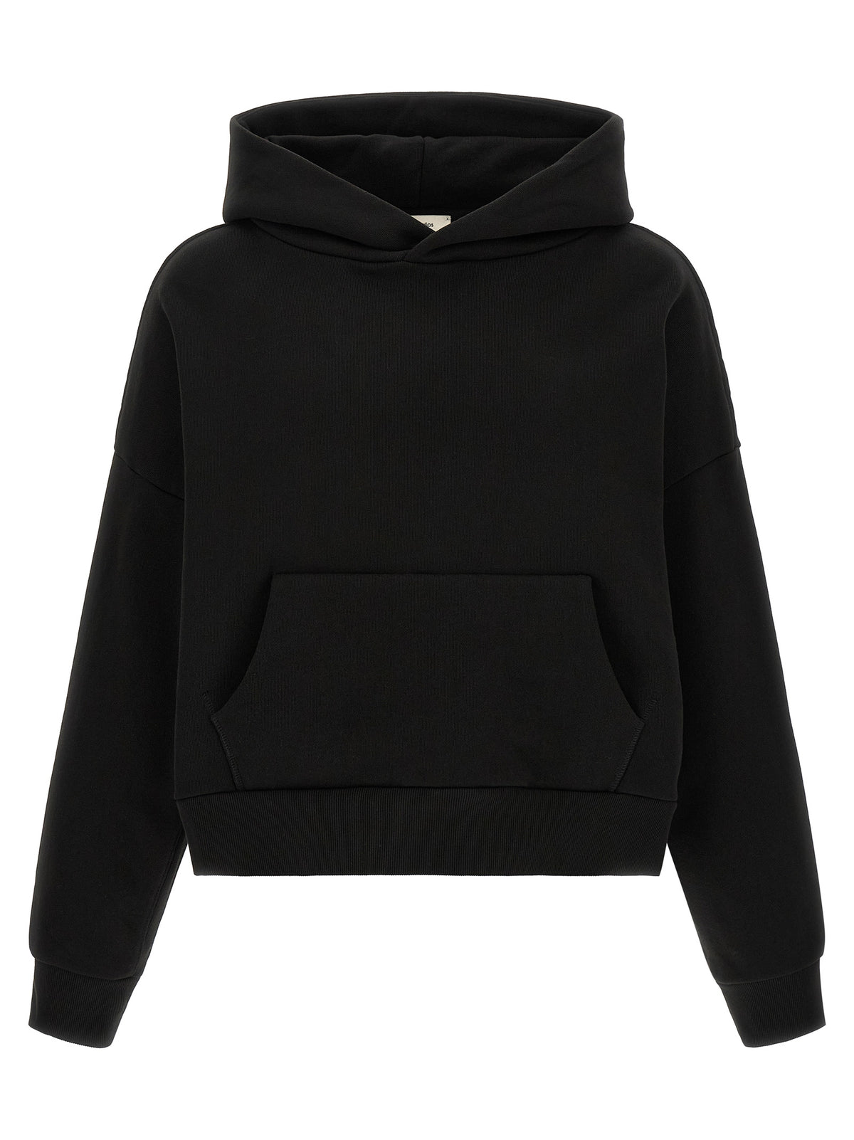 Entire Studios Schwarzer Baumwoll-Sweatshirt