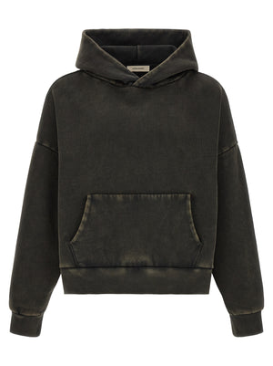 Entire Studios Schwarzer Baumwoll-Sweatshirt