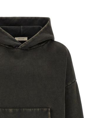 Entire Studios Schwarzer Baumwoll-Sweatshirt
