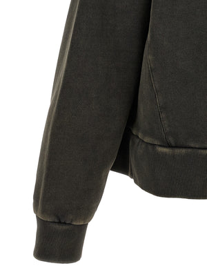 Entire Studios Schwarzer Baumwoll-Sweatshirt