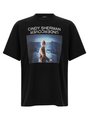 Undercover Schwarzes Baumwoll-T-Shirt