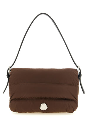 Brown Polyamide Shoulder Bag