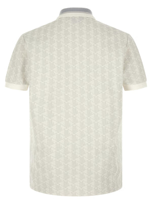 Lacoste Weißes Poloshirt aus Polyester