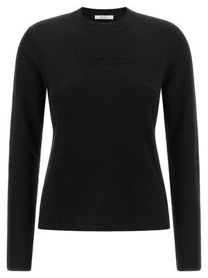 Max Mara Schwarzer Cardigan aus Schurwolle
