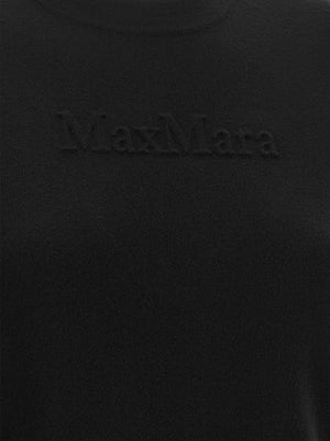 Max Mara Schwarzer Cardigan aus Schurwolle