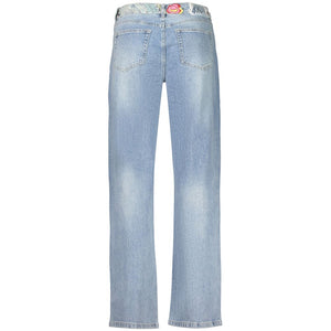 Desigual Azzurro Baumwoll-Jeans für Damen