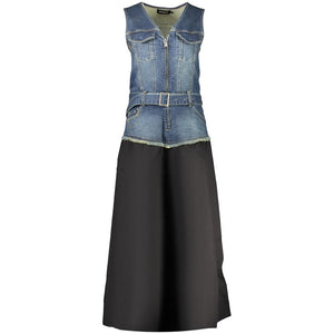 Desigual Schwarzes Baumwollkleid