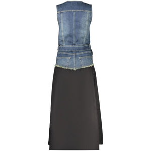 Desigual Schwarzes Baumwollkleid