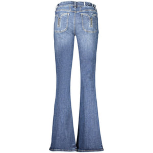 Desigual Damen-Jeans aus Baumwolle in Blau