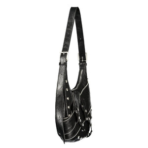 Desigual Nero Poliuretano Donna Tasche