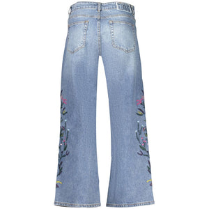 Desigual Damenjeans aus Baumwolle in Blau