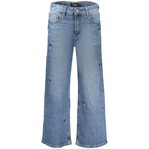 Desigual Damen-Jeans aus Baumwolle in Blau