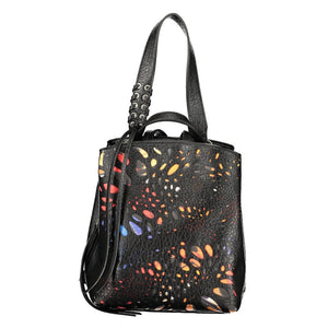 Desigual Schwarzer Rucksack aus Polyurethan für Damen