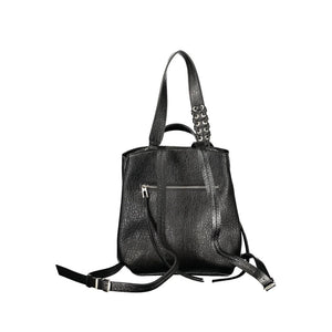Desigual Schwarzer Rucksack aus Polyurethan für Damen