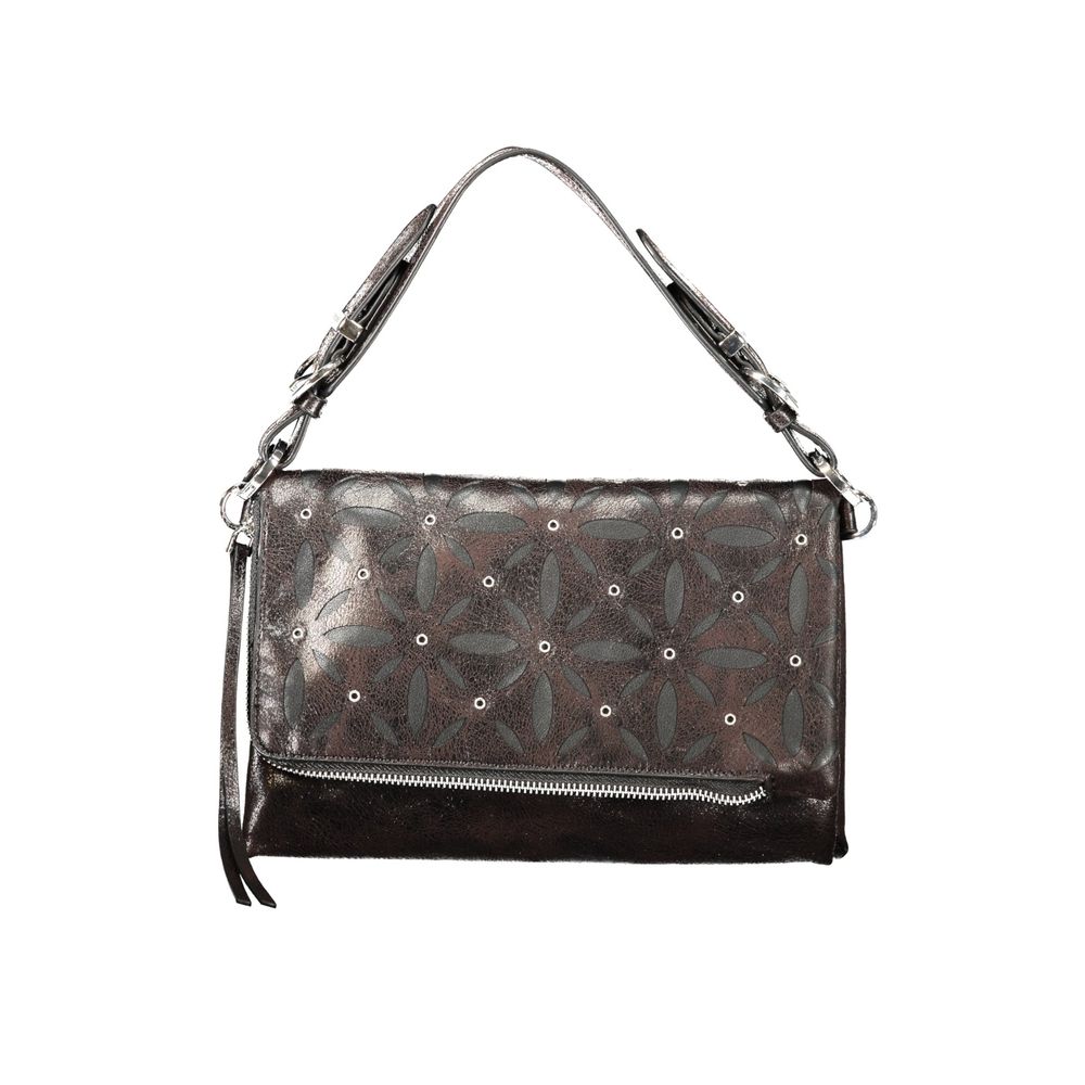Desigual Schwarze Handtasche aus Polyethylen