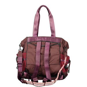 Desigual Braune Handtasche aus Polyamid