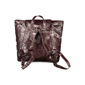 Desigual Brauner Rucksack aus Polyethylen