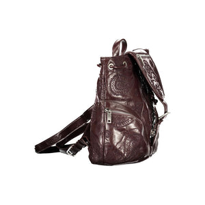 Desigual Brauner Rucksack aus Polyethylen