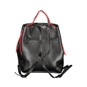 Desigual Schwarzer Rucksack aus Polyethylen