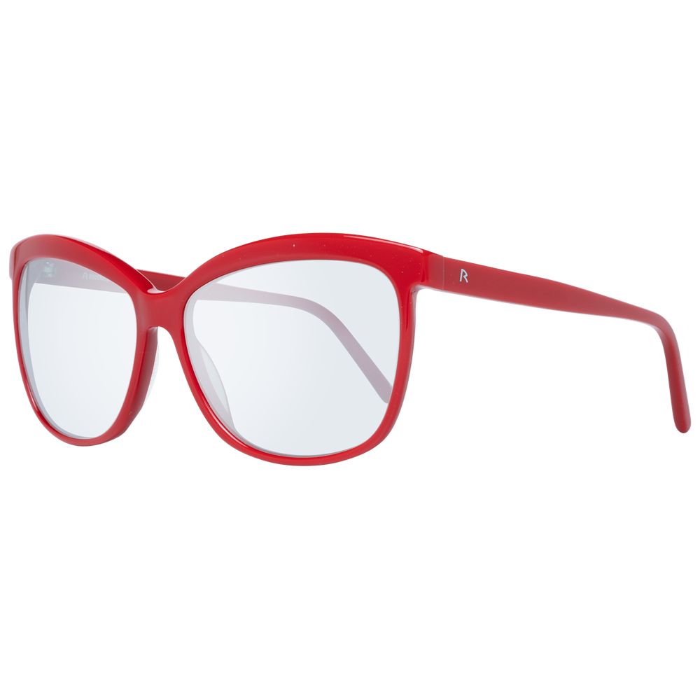 Rodenstock Sonnenbrille aus rotem Kunststoff