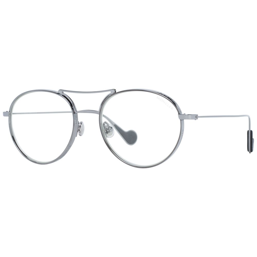 Moncler Graue Sonnenbrille aus Metall