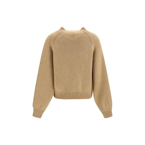 Khaite Beiger Kaschmirpullover