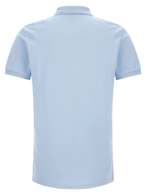 Polo Ralph Lauren Blaues Baumwoll-Polohemd