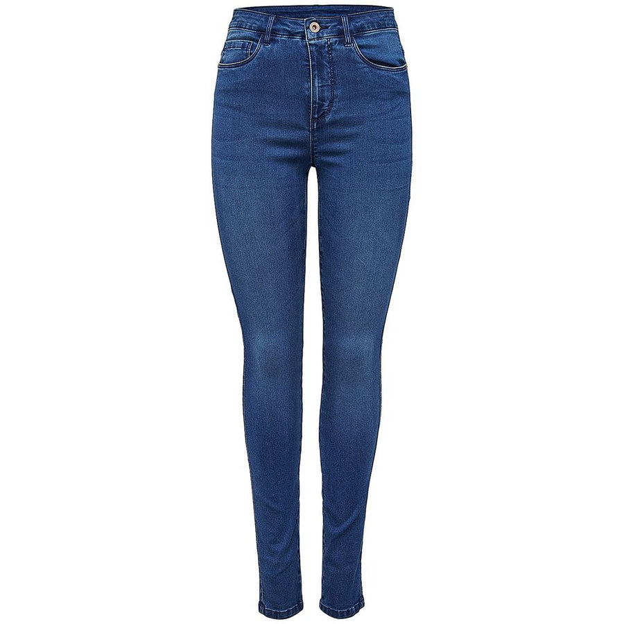 Only Hellblaue schmale Baumwolljeans