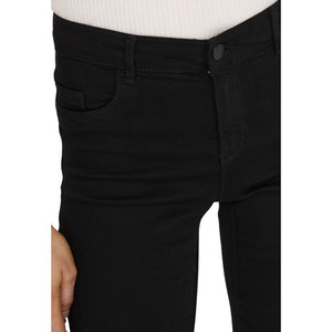 Only Schwarze Skinny Jeans aus Viskose