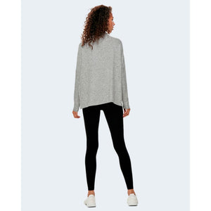 Only Schwarze Baumwoll-Leggings