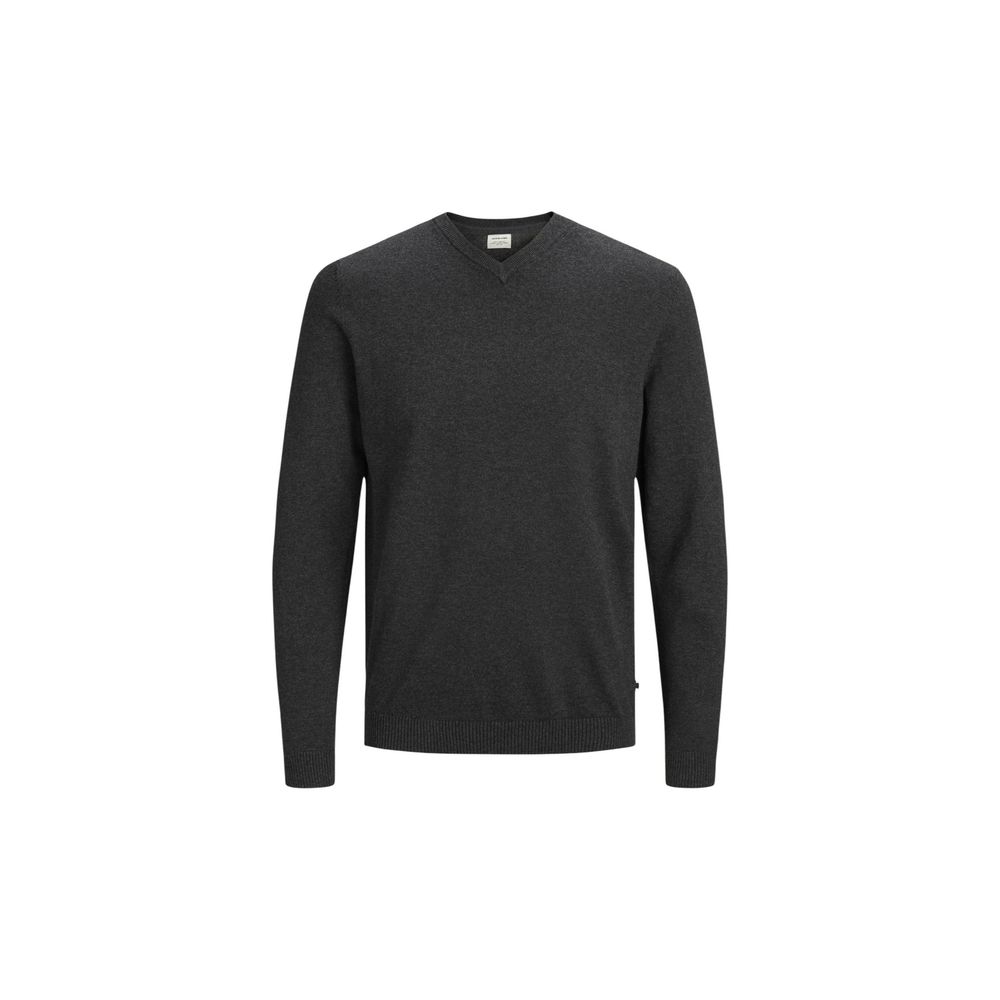 Jack Jones Grauer Baumwollpullover