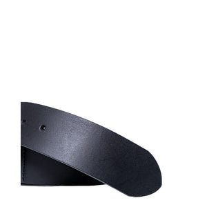 Armani Exchange Schwarzer Ledergürtel Regular