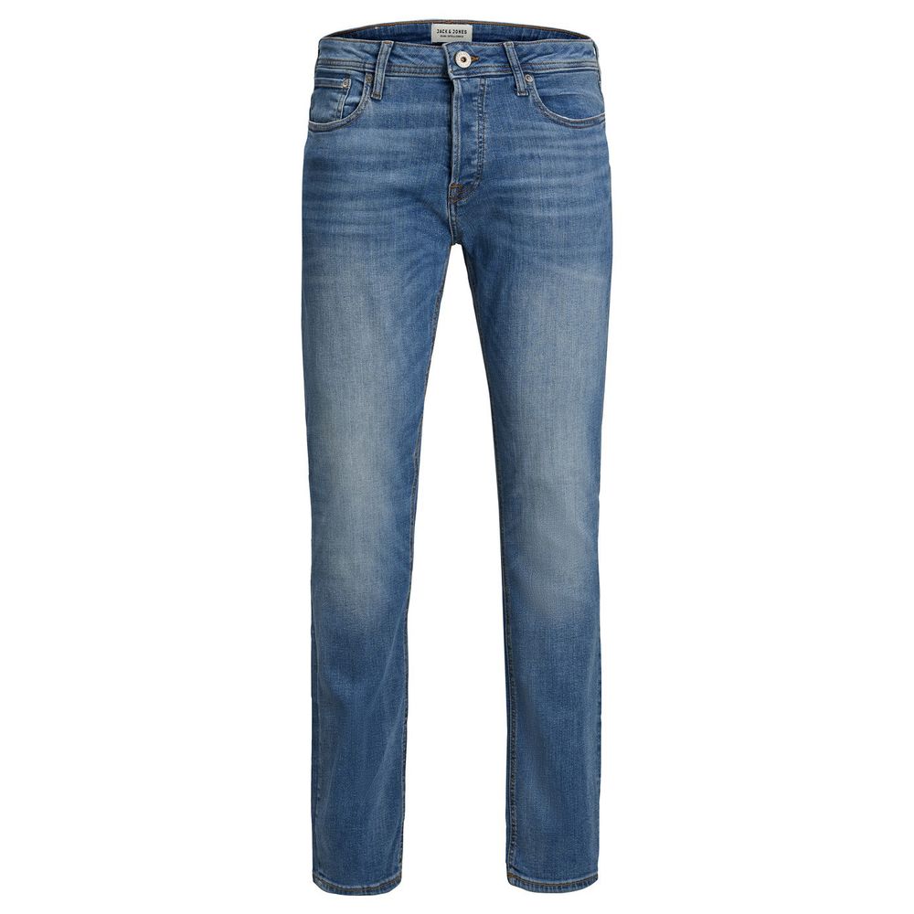 Jack Jones Blaue Baumwoll-Skinny-Jeans