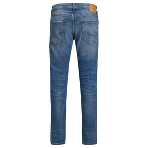 Jack Jones Blaue Baumwoll-Skinny-Jeans