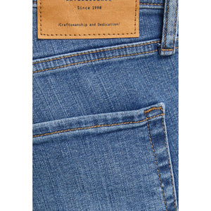 Jack Jones Blaue Baumwoll-Skinny-Jeans