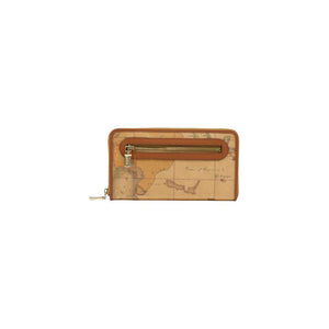 Alviero Martini Prima Classe Beige Leder Portemonnaie