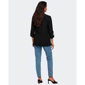 Only Schwarzer Blazer aus Polyester