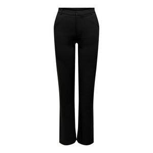 Jacqueline De Yong Schwarze Zigarettenhose aus Elasthan
