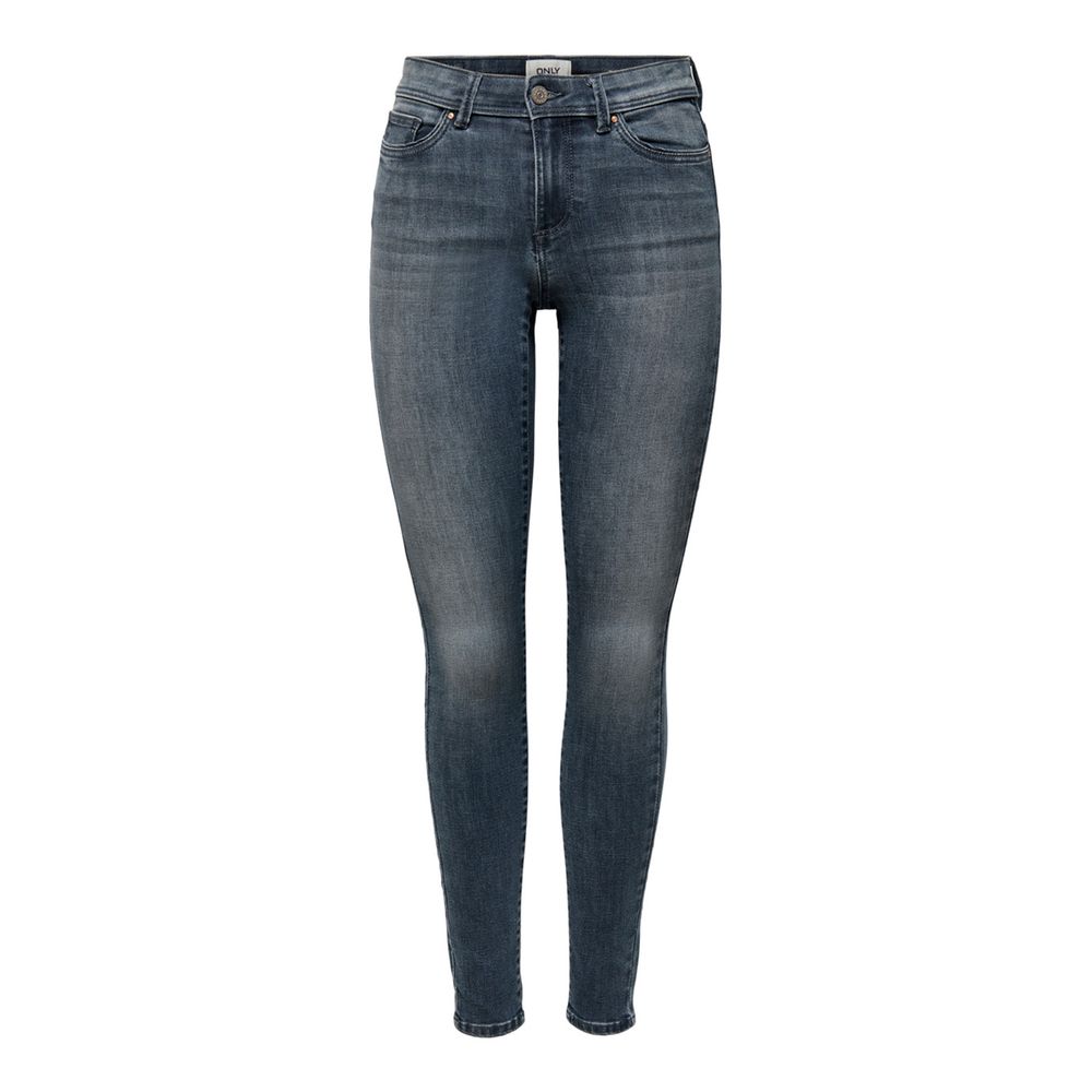 Only Blaue Baumwoll-Skinny-Jeans