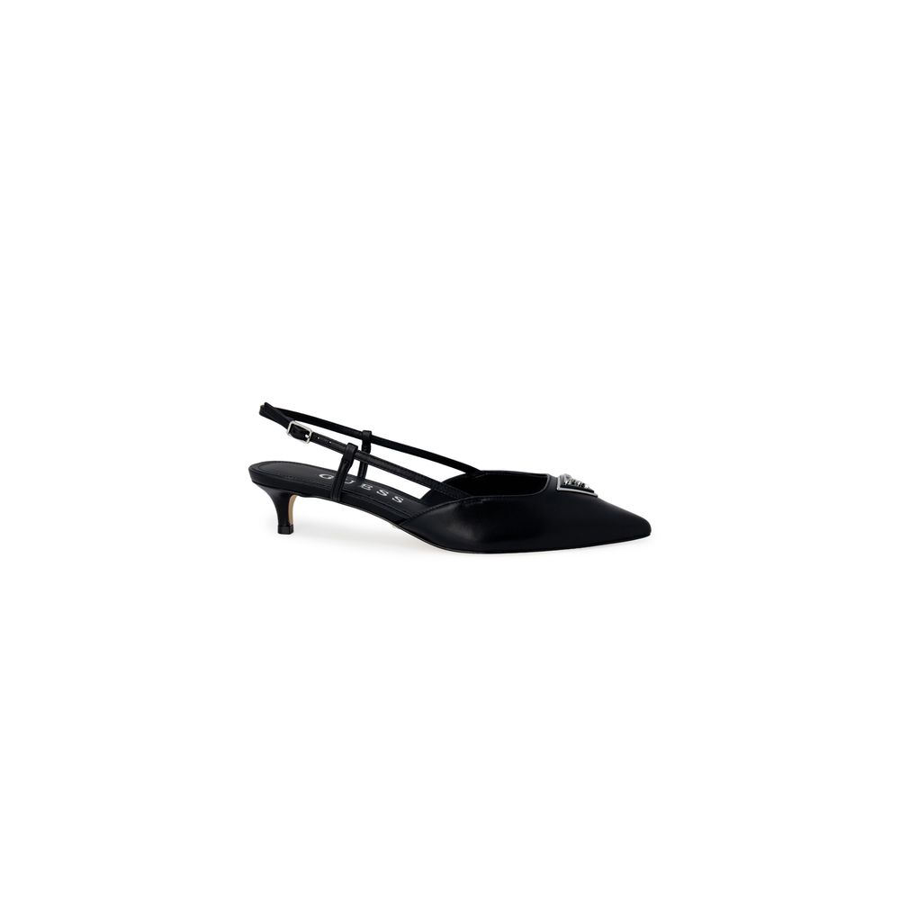 Guess Schwarze Polyester-Pumps