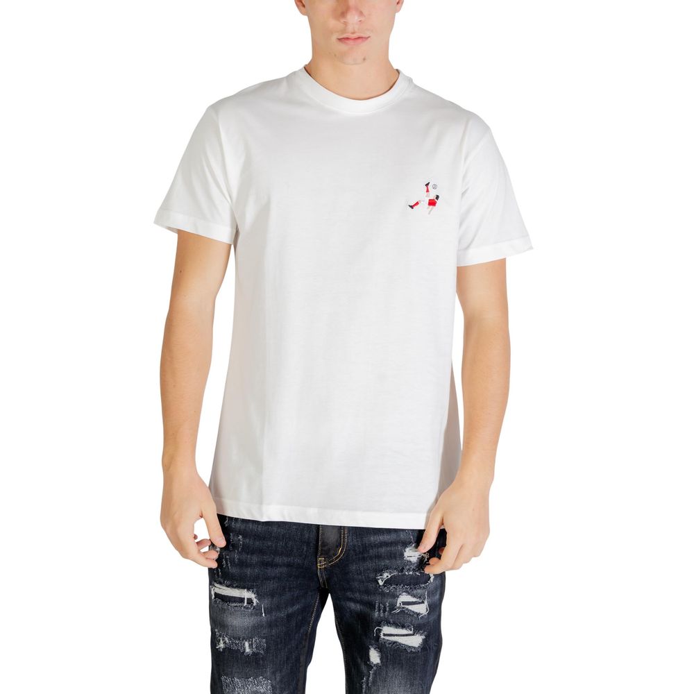 The Bomber Creme Baumwoll-Sportbekleidung